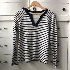 Old Navy blue striped long sleeve size XS